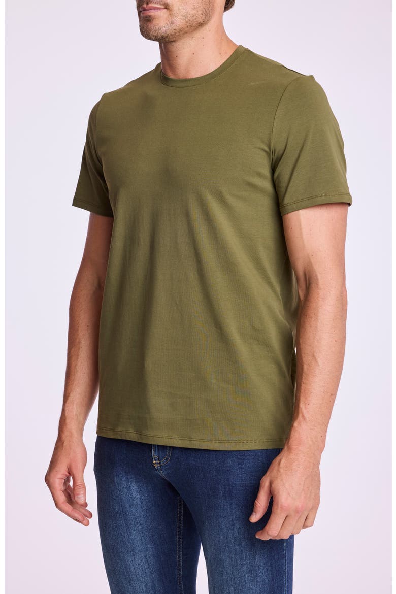 Lucas Crewneck T-Shirt, Alternate, color, GREEN