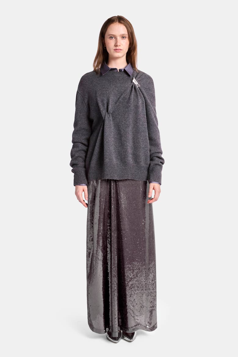 Talia Midi Dress, Alternate, color, Black