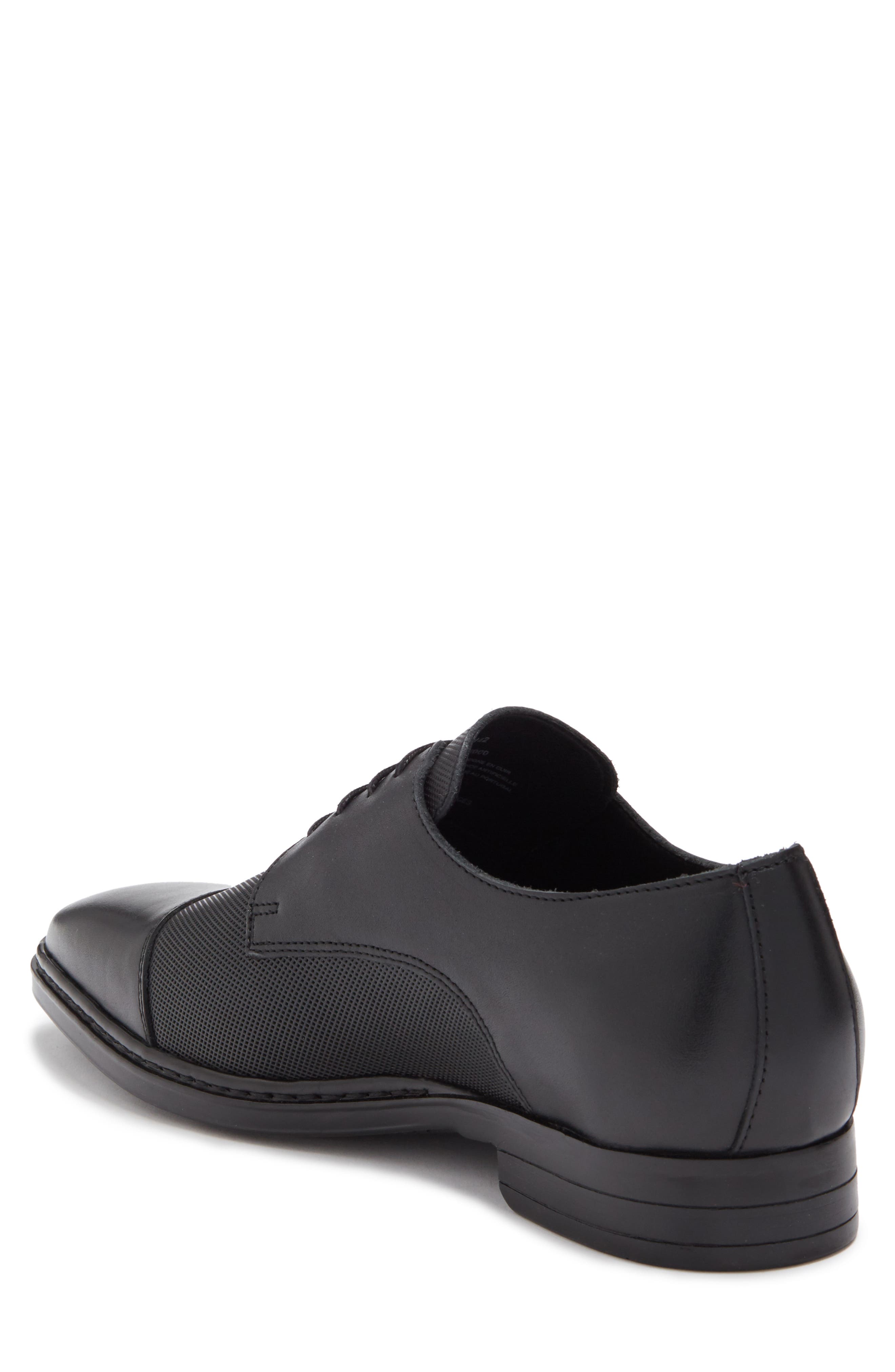 KARL LAGERFELD PARIS Leather Cap Toe Derby, Alternate, color, 