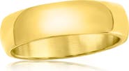 BLACKJACK Stainless Steel Polished Band Ring