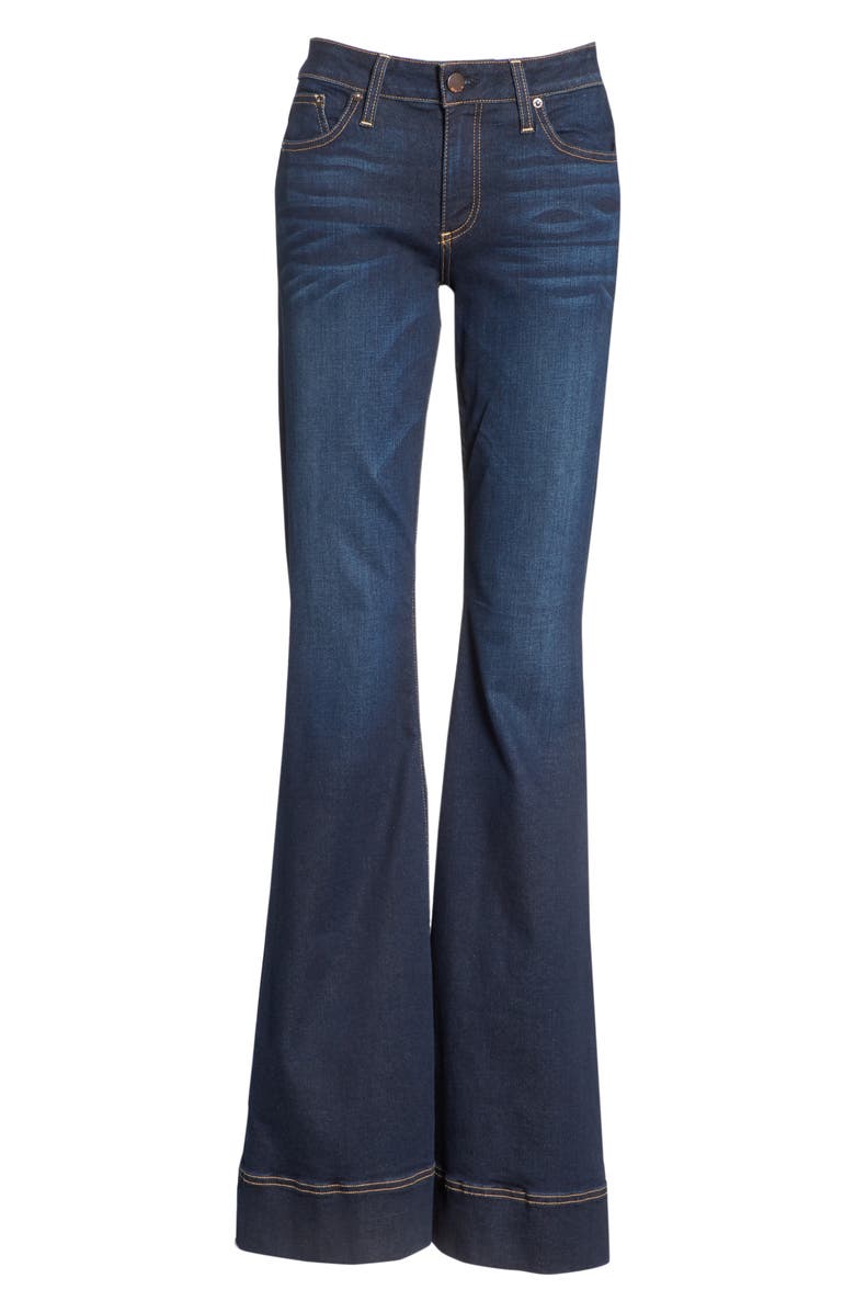 Alice + Olivia Jeans Beautiful Bell Bottom Jeans, Alternate, color, 