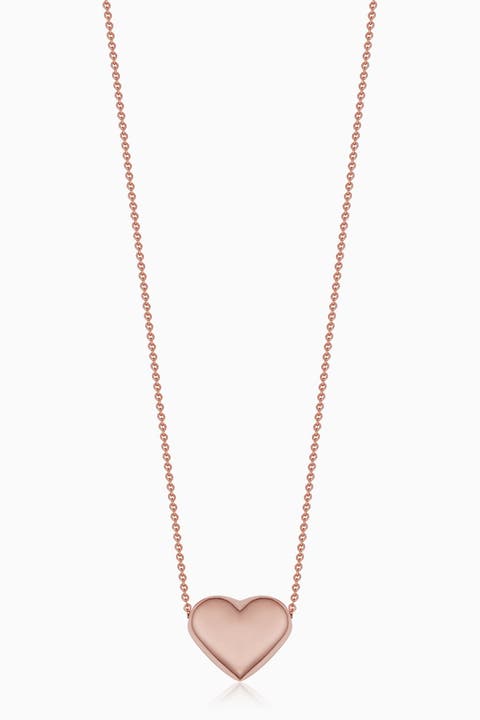 10K Gold Heart of Gold Pendant Necklace