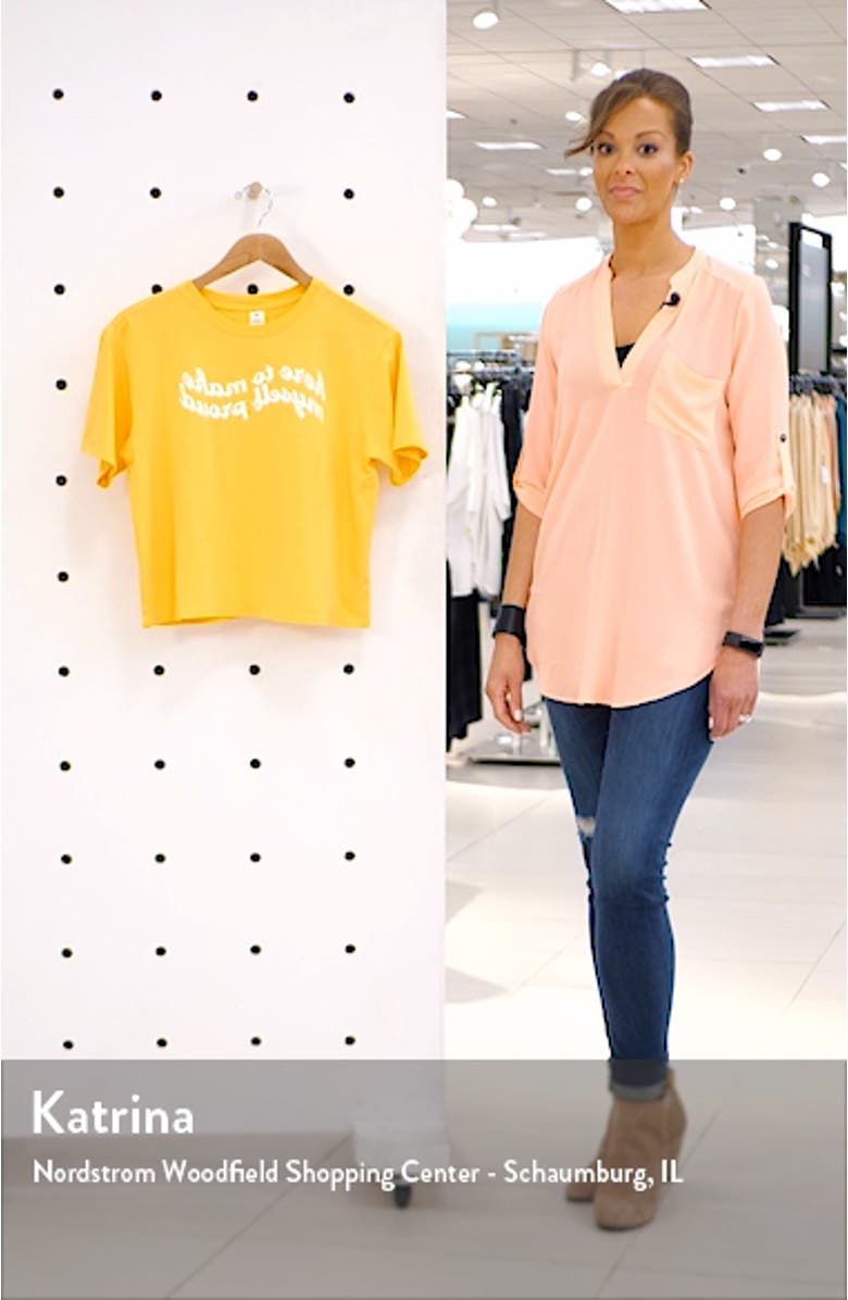 x Claudia Sulewski Relaxed Graphic Tee, sales video thumbnail