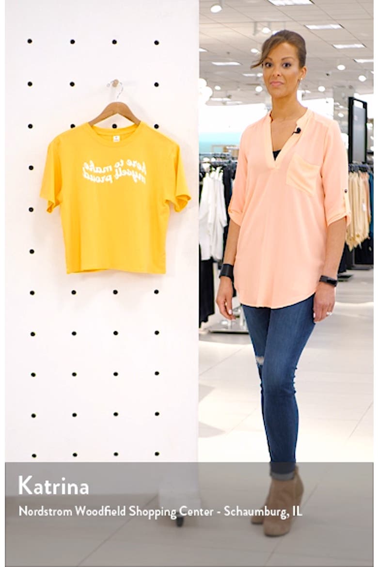 x Claudia Sulewski Relaxed Graphic Tee video