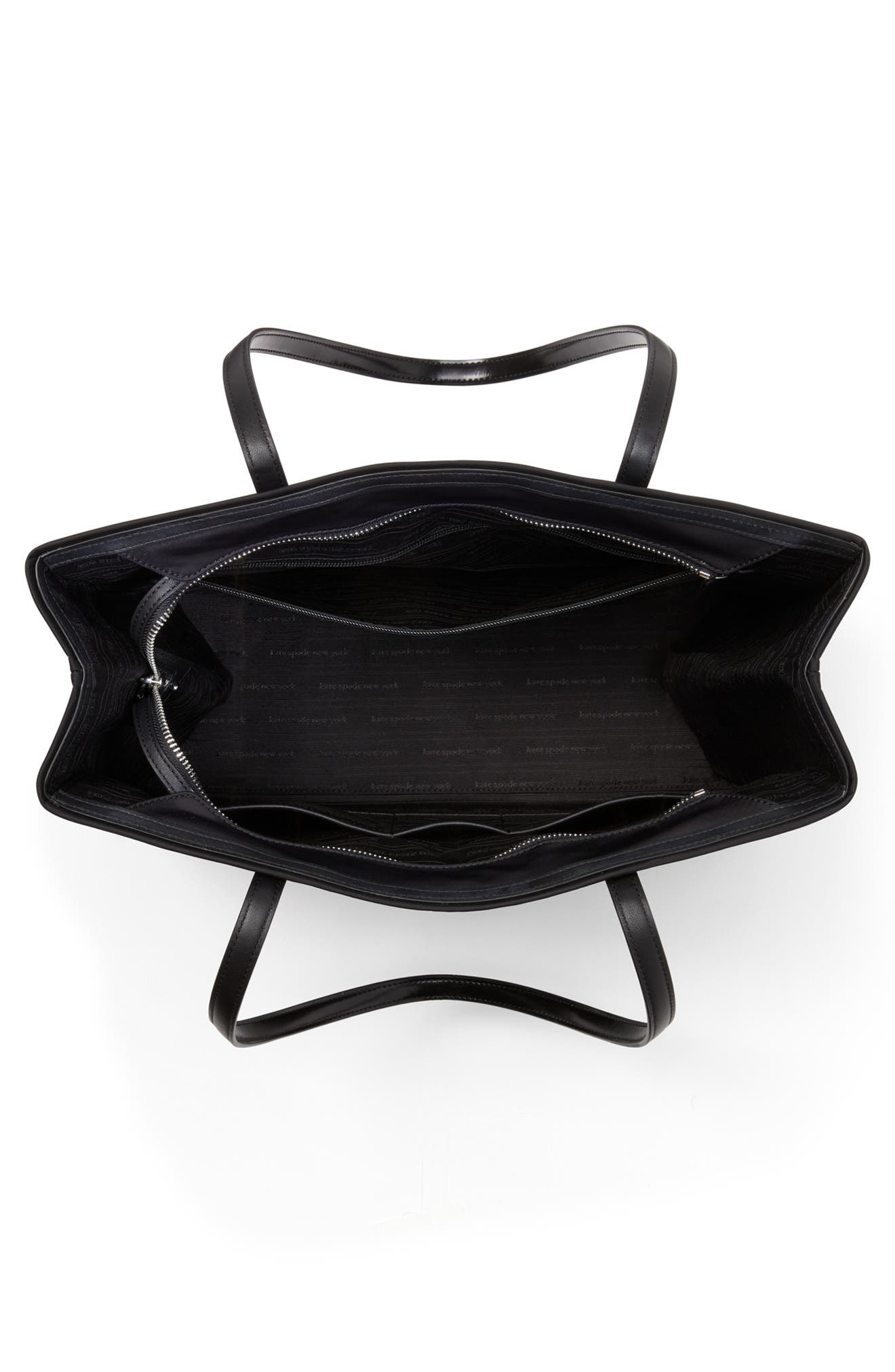 Kate Spade New York medium sam icon recycled nylon tote, Alternate, color, 