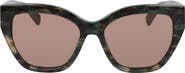 Longchamp 55mm Butterfly Sunglasses