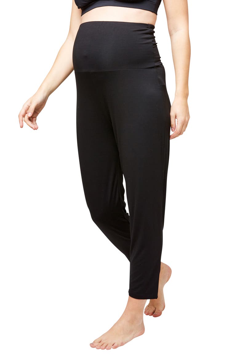 Max Maternity Lounge Pants, Alternate, color, BLACK
