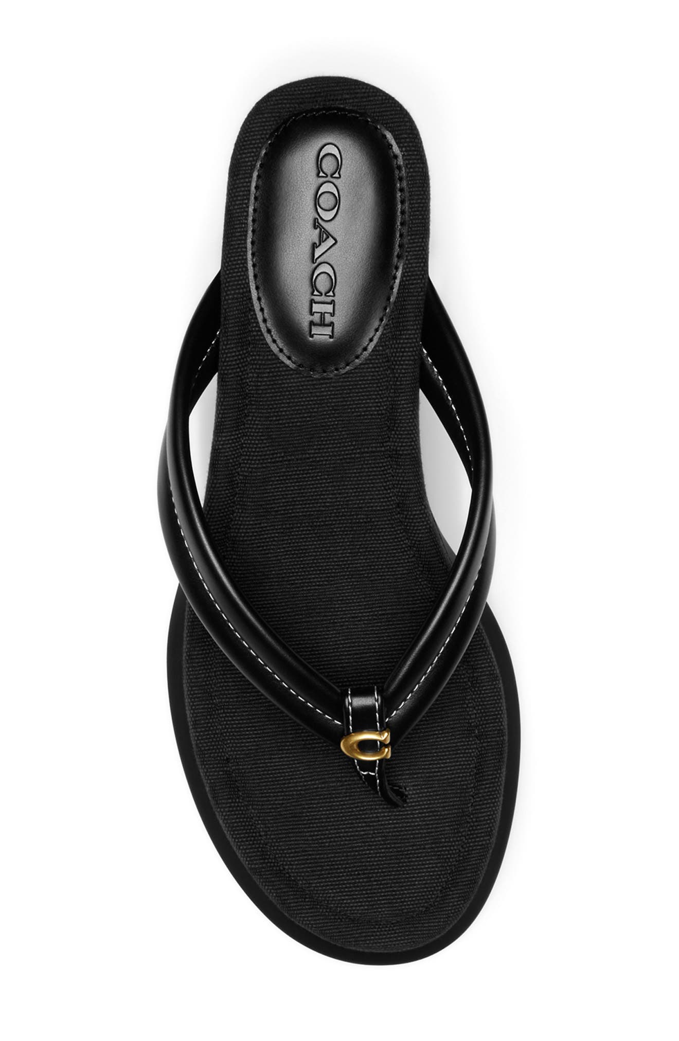 COACH Franki Platform Wedge Flip Flop, Alternate, color, 