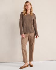 Haven Well Within Linen Tape Yarn Crewneck