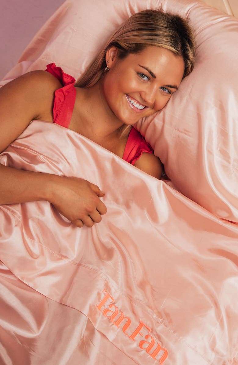 Tan Fan Self Tan Sleep Sac in Pink, Alternate, color,