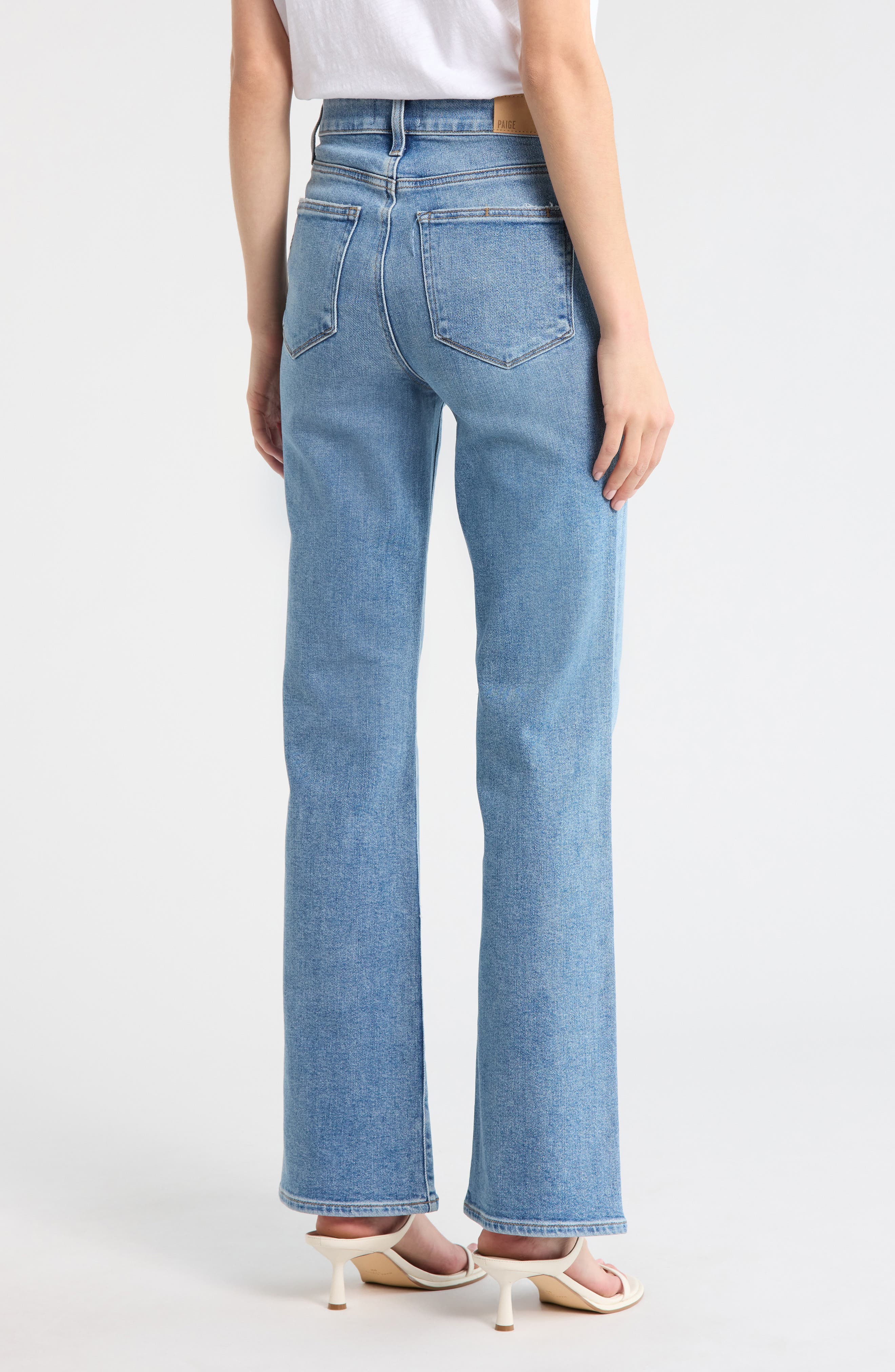 PAIGE Stevie High Waist Bootcut Jeans — фото 2