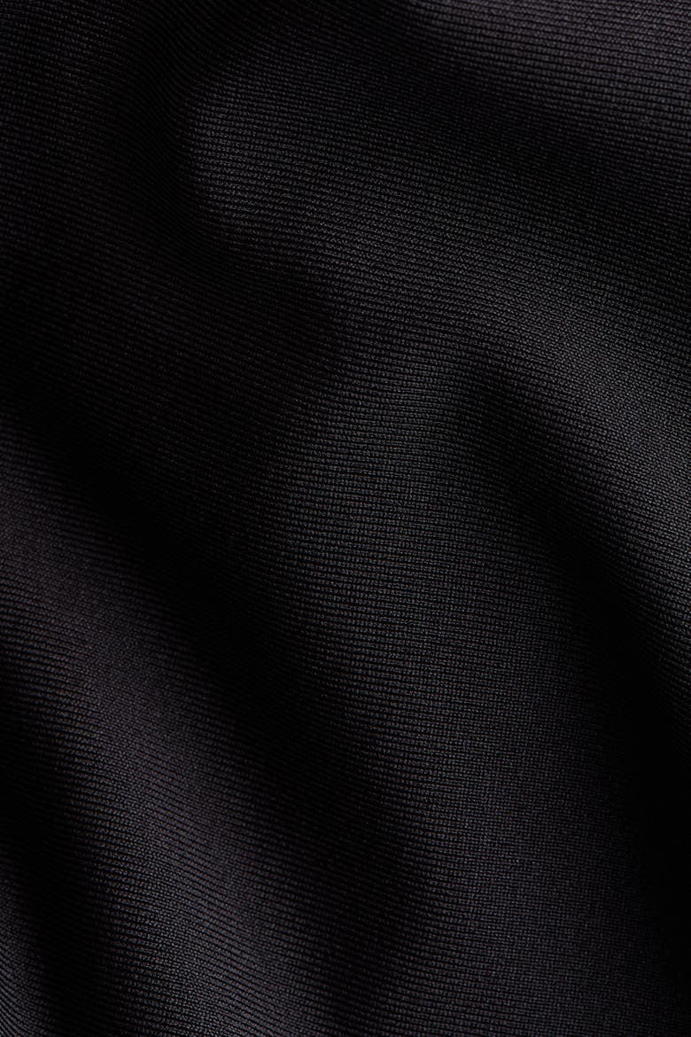 Tie-detail Jersey Dress, Alternate, color, Black