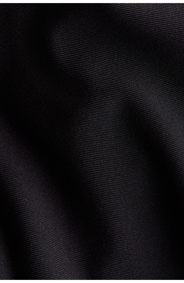 H&M Tie-detail Jersey Dress, Alternate, color, Black