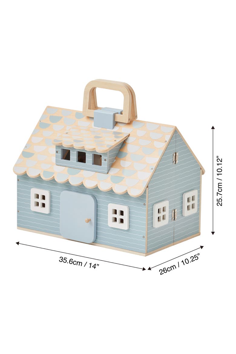 Olivia's World Portable Dollhouse Playset, Alternate, color, GRAY/ WOOD