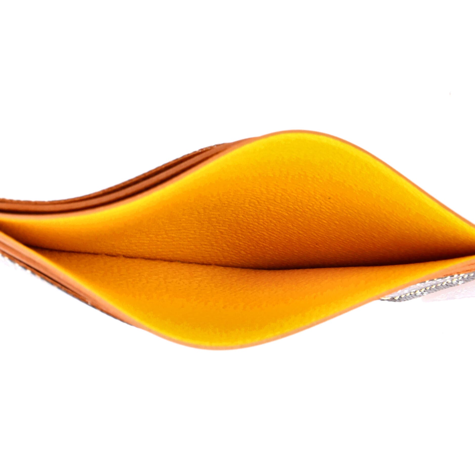 Pre-Owned Goyard Saint Sulpice Card Holder Coated Canvas, Alternate, color, Brown