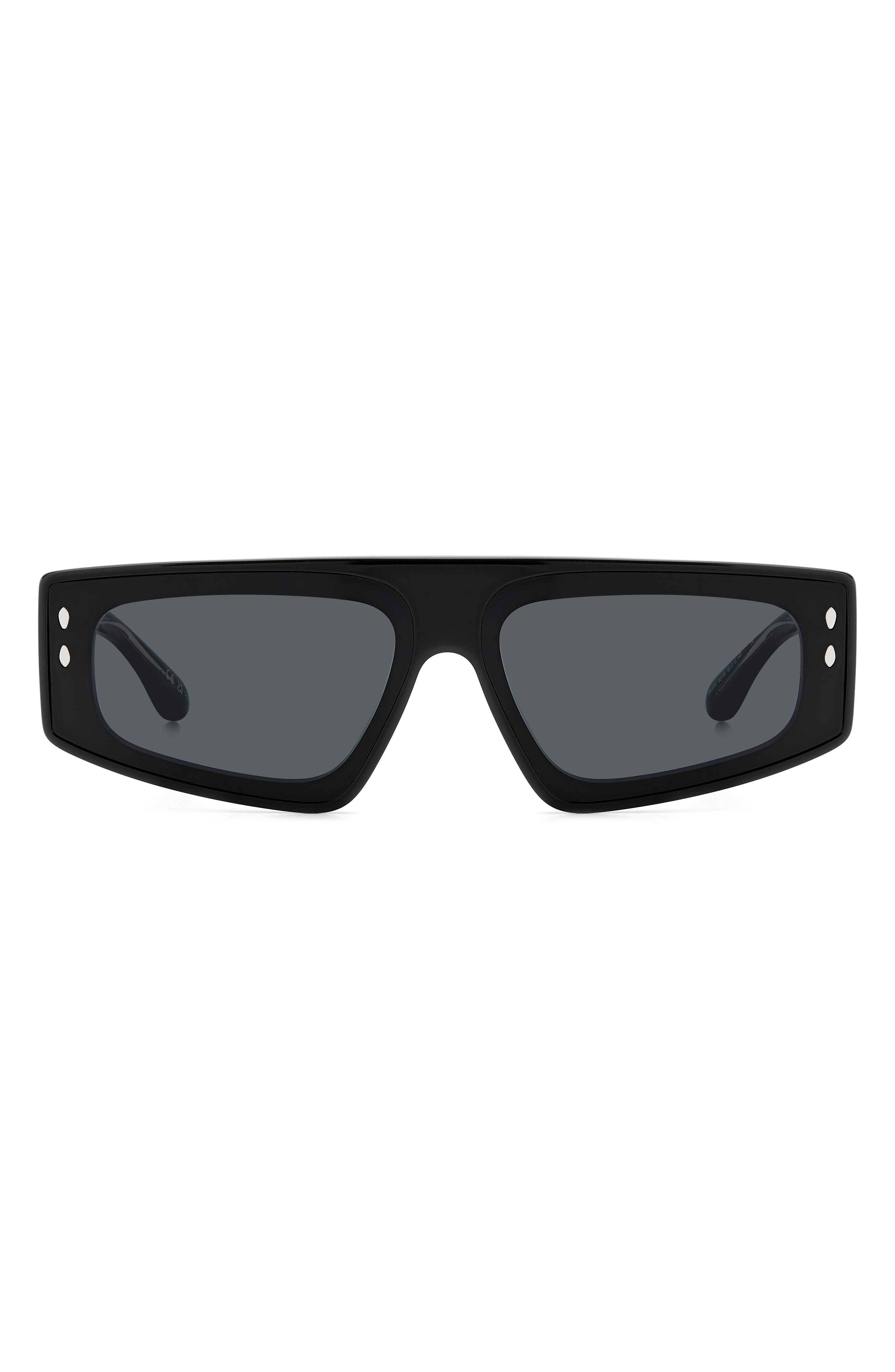 66mm Square Sunglasses
