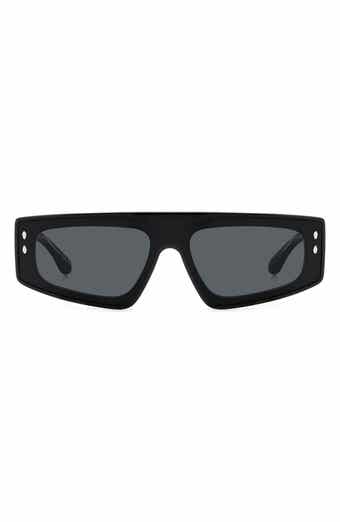 66mm Square Sunglasses