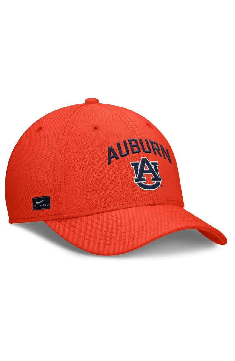 Nike Men's Nike Orange Auburn Tigers 2025 On-Field Rise Dri-FIT Flex Hat, Alternate, color, 