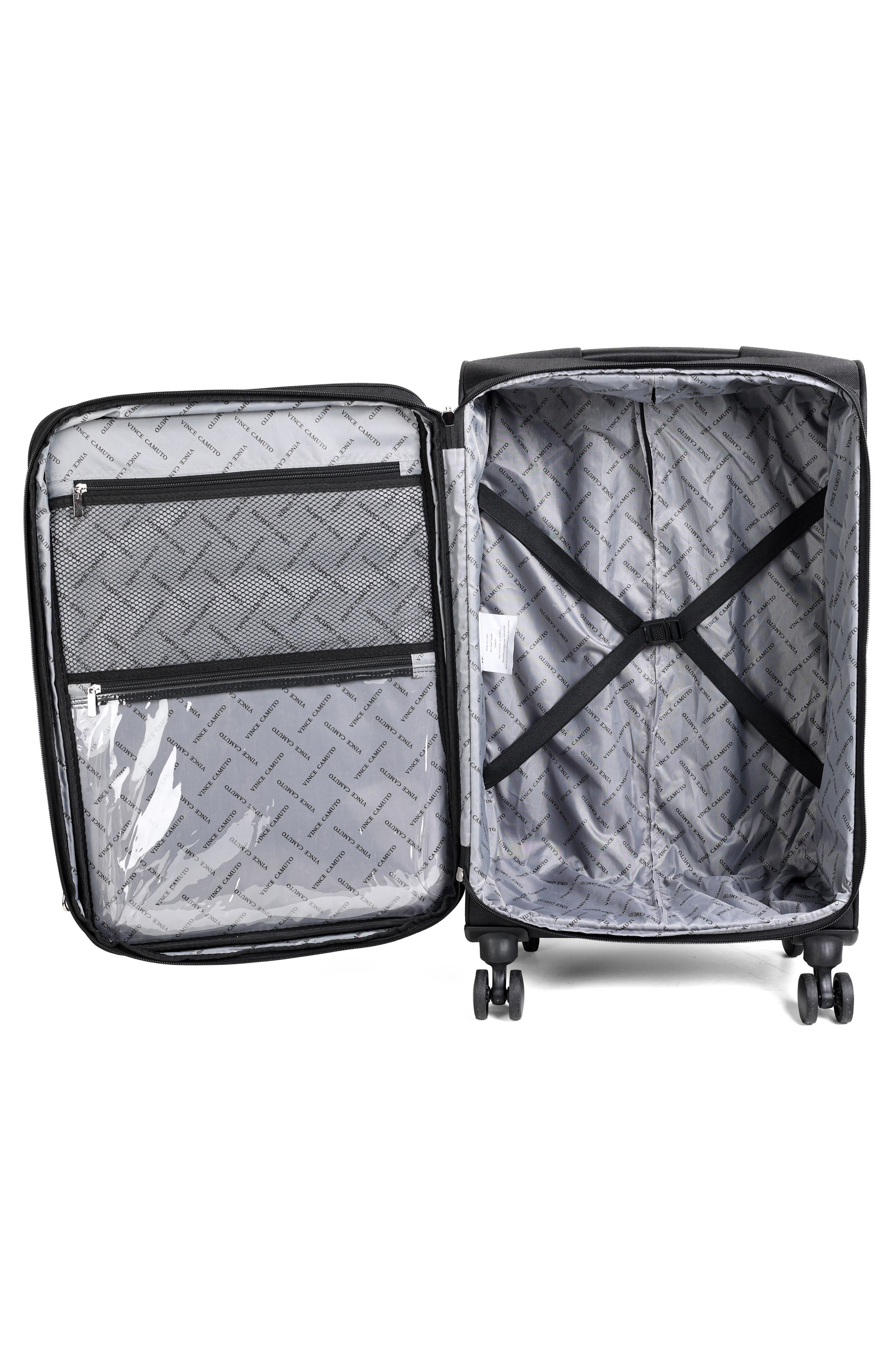 Vince Camuto Set of Two Shauna Softshell Spinner Suitcase, Alternate, color, 