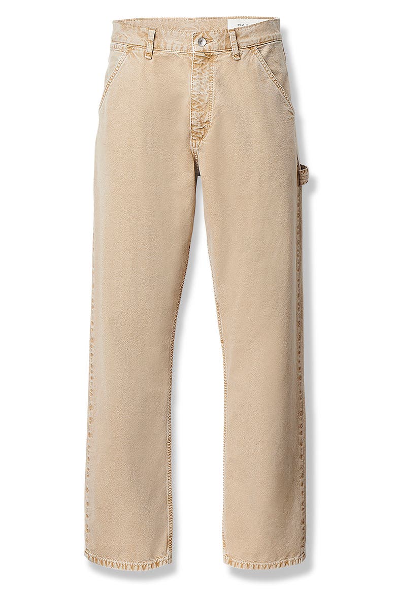 Cotton Carpenter Jeans, Alternate, color, ANTI TAUPE