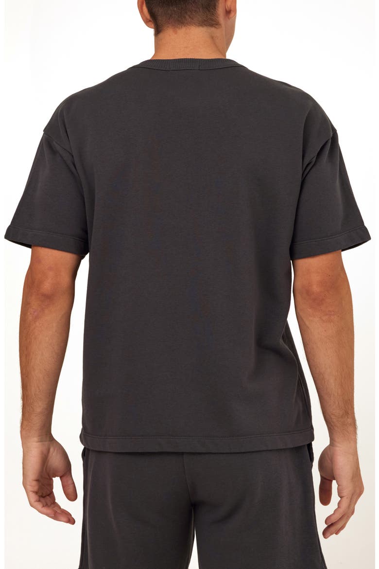 Maxwell Cotton Blend T-Shirt, Alternate, color, CARBON