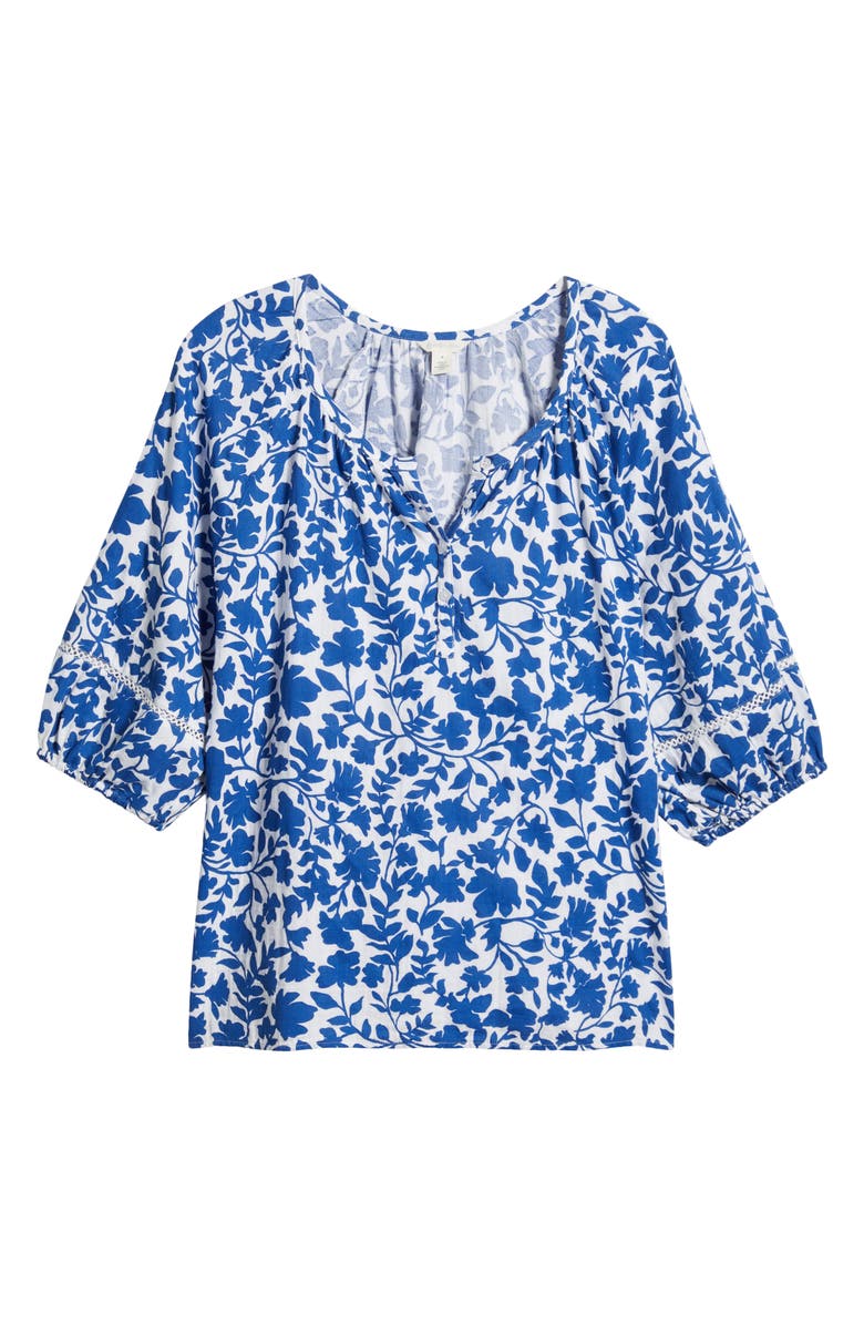 Caslon<sup>®</sup> Duo Gauze Top, Alternate, color,