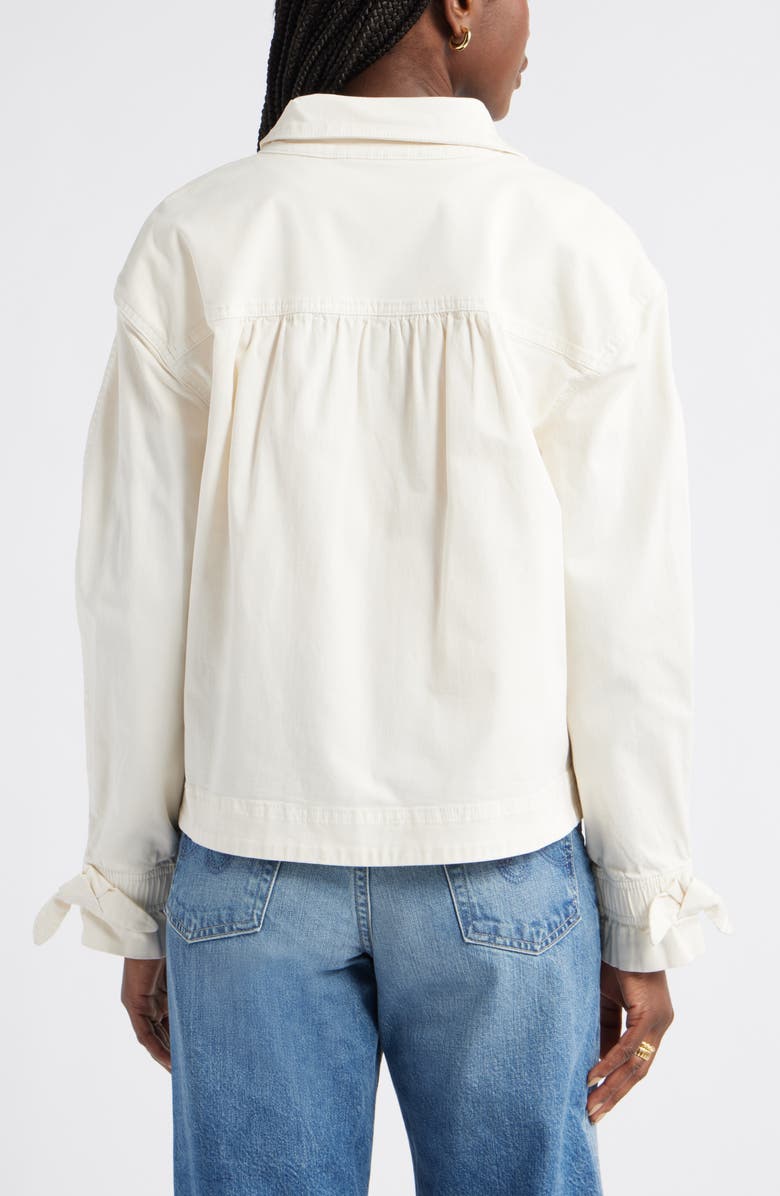 Cotton Stretch Twill Swing Jacket
