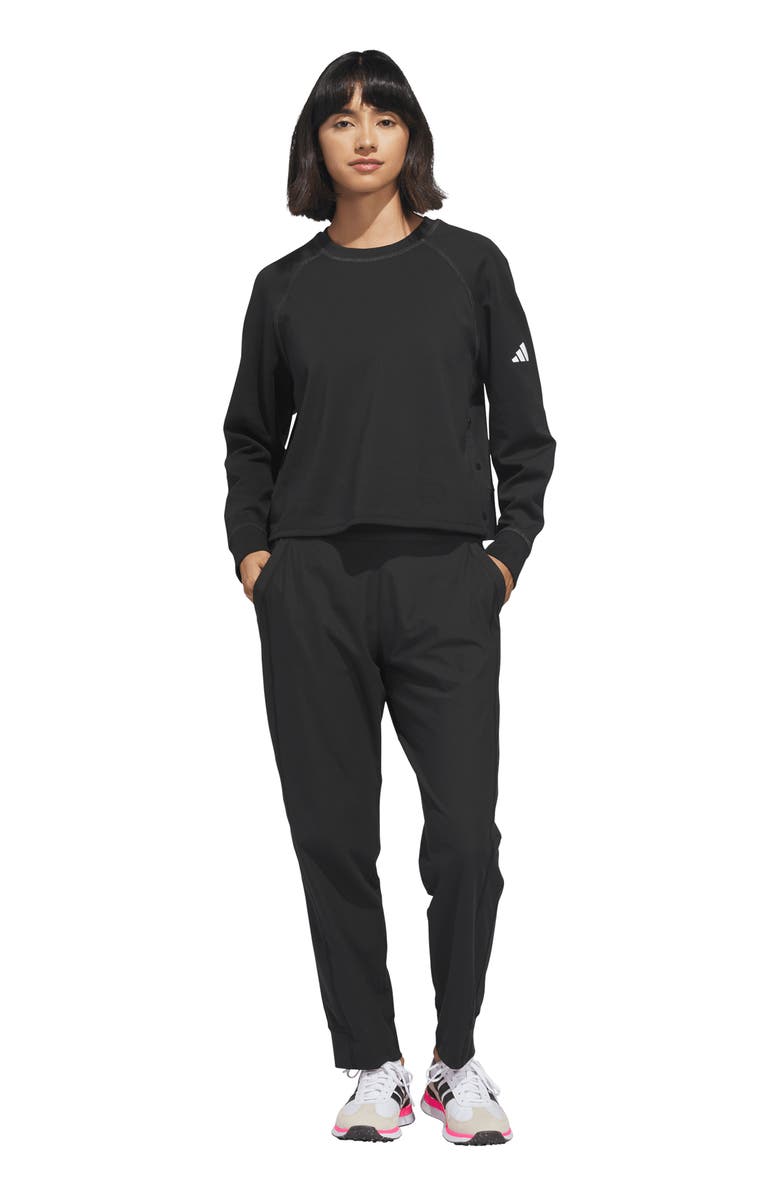 adidas Twistknit Golf Joggers, Alternate, color, Black