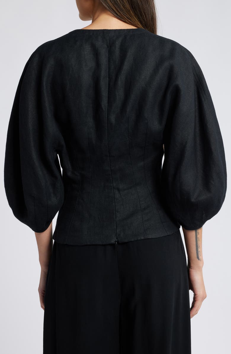 Faithfull the Brand Maia Linen Top, Alternate, color,