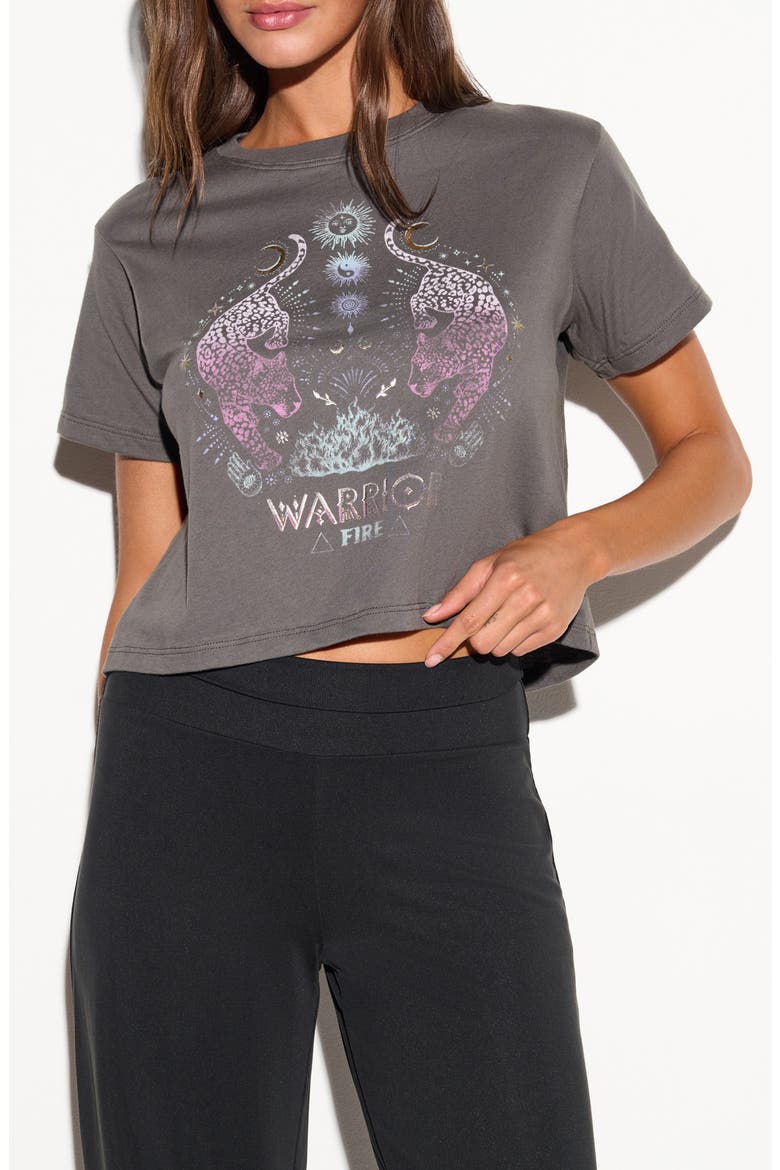 Leopard Spirit Mercury Graphic Tee, Main, color, VINTAGE BLACK
