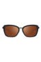 Eva 63mm Polarized Wrap Sunglasses