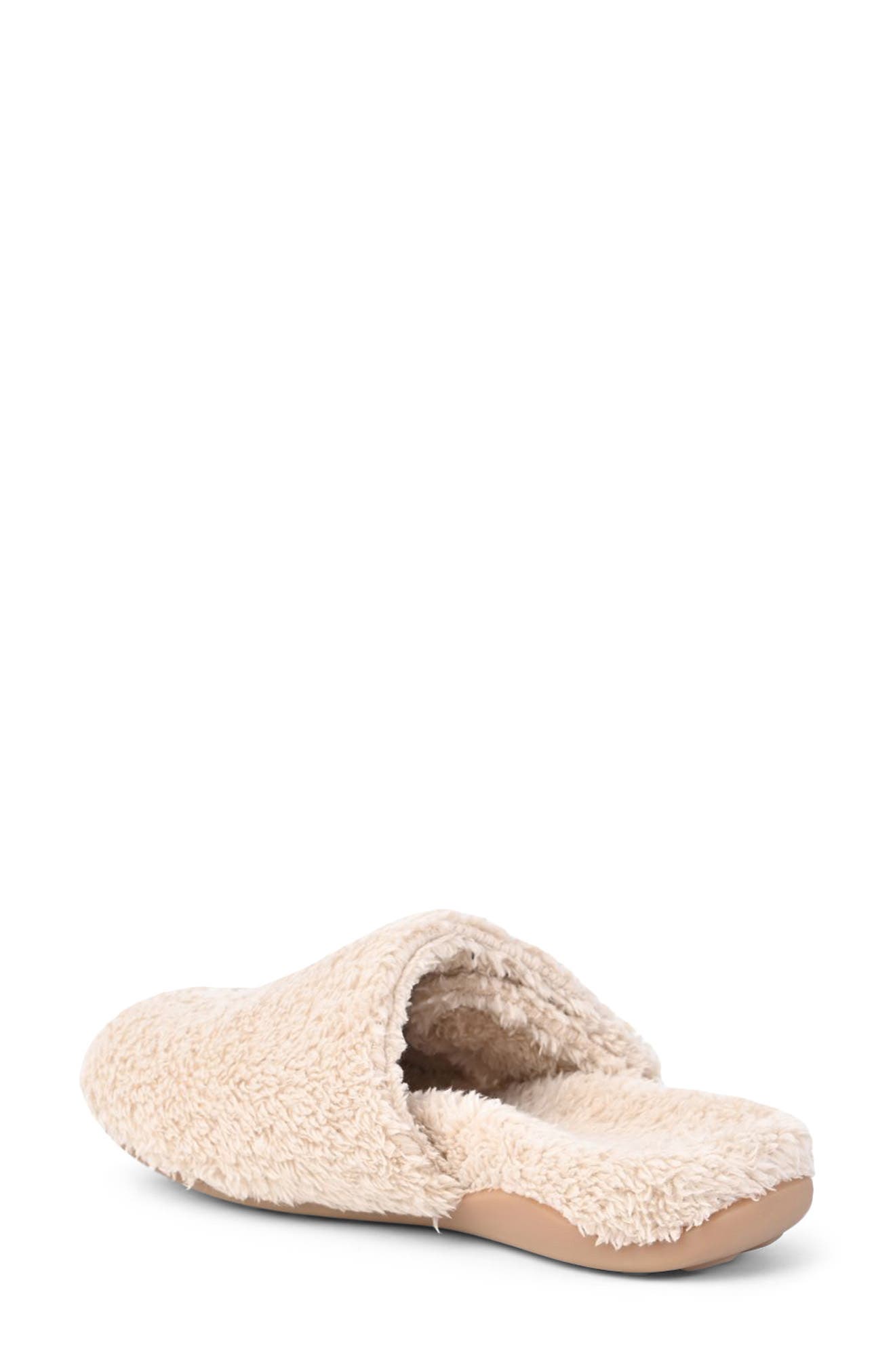 Zara II Scuff Slipper, Alternate, color, NUDE