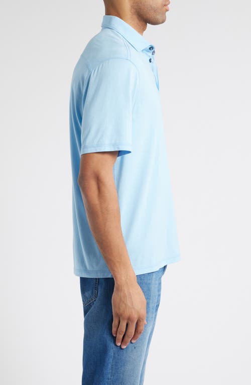 Tommy Bahama Harbor Isles Polo In Chambray Blue