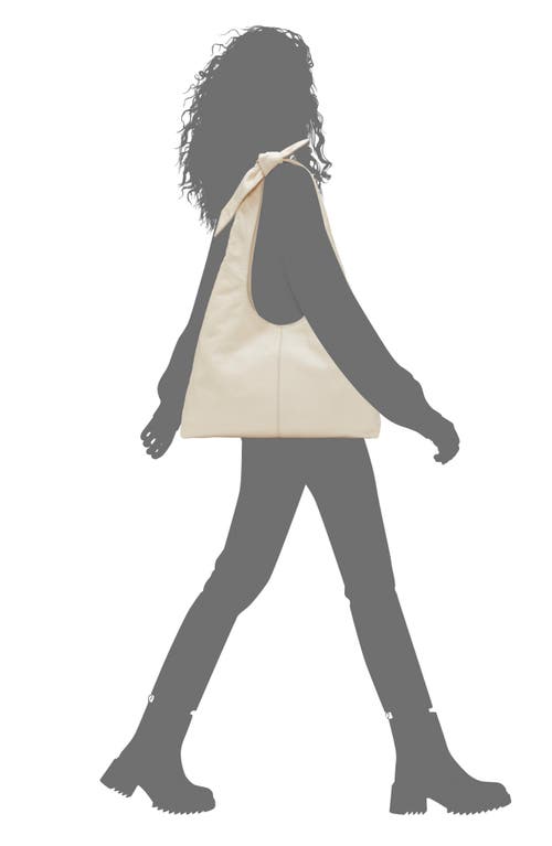 Vince Camuto Flinn Leather Hobo In Natural 01