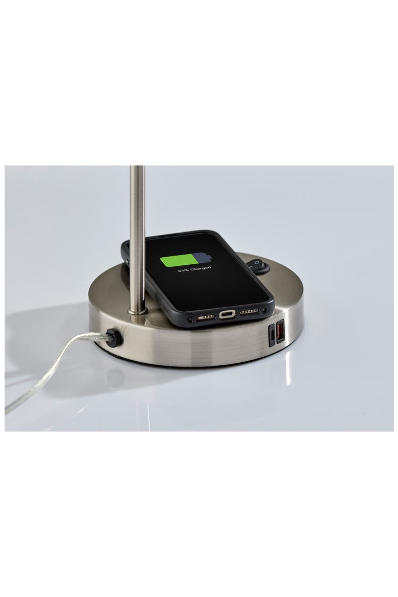 Rico Supercharger Desk Lamp, Alternate, color, BRUSHED STEEL