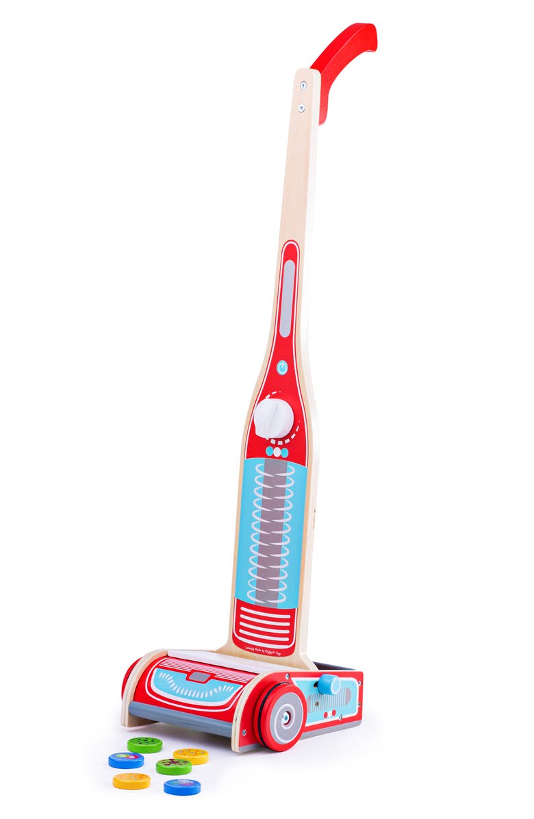 Bigjigs Toys Upright Vacuum, Main, color, 