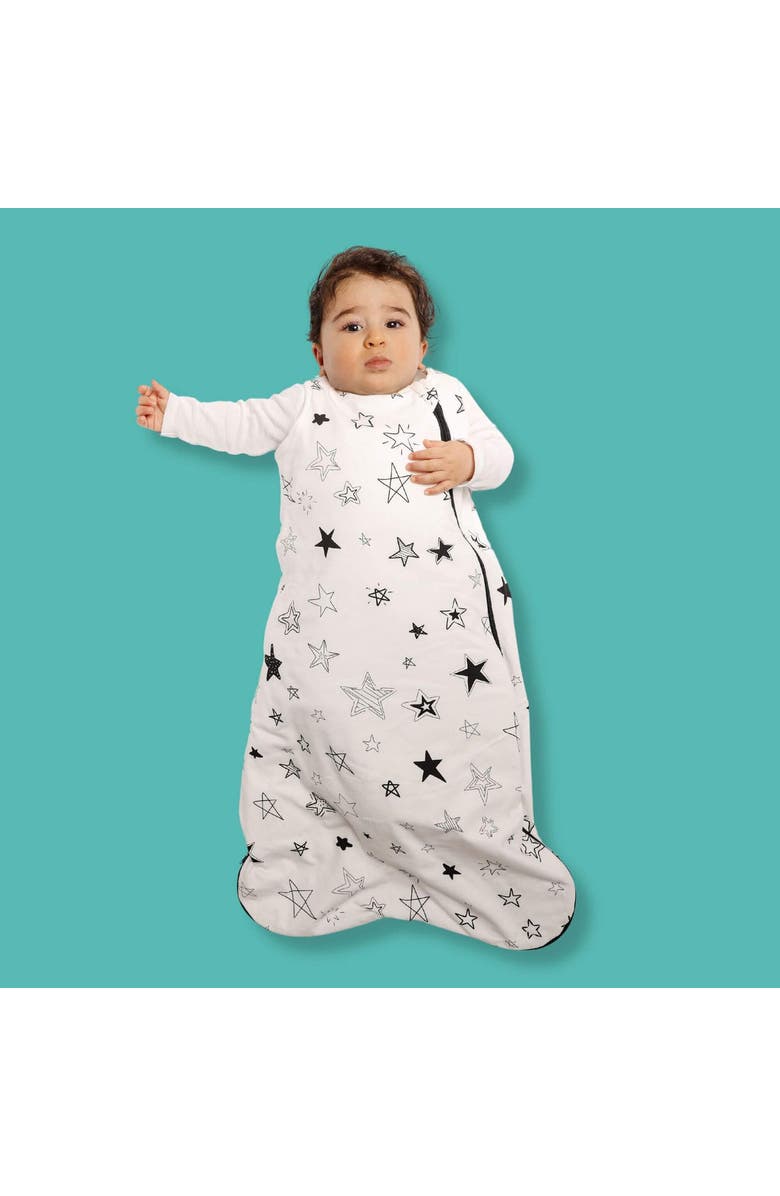 Norani Organic Sleep Sack with Added Insert for All Seasons, Alternate, color, Stars