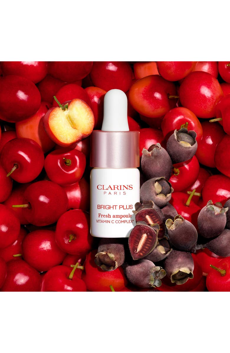 Clarins BRIGHT PLUS Fresh Ampoule 15% Vitamin C Serum, Alternate, color, 