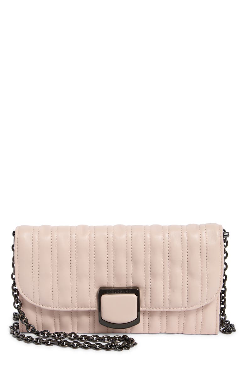 Brio Wallet on a Chain, Main, color, POWDER PINK