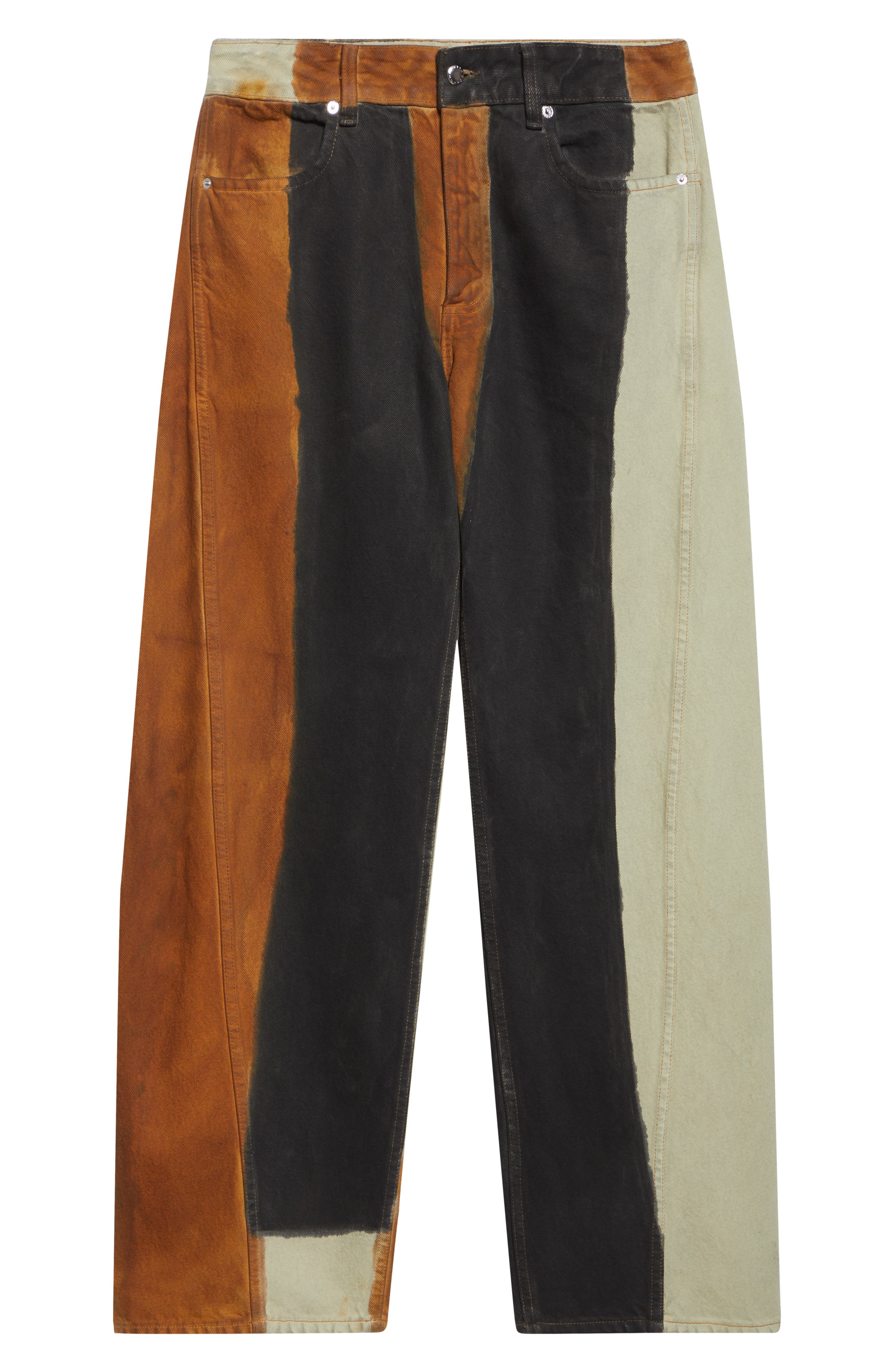 Bend Colorblock Twisted Seam Jeans | Nordstrom