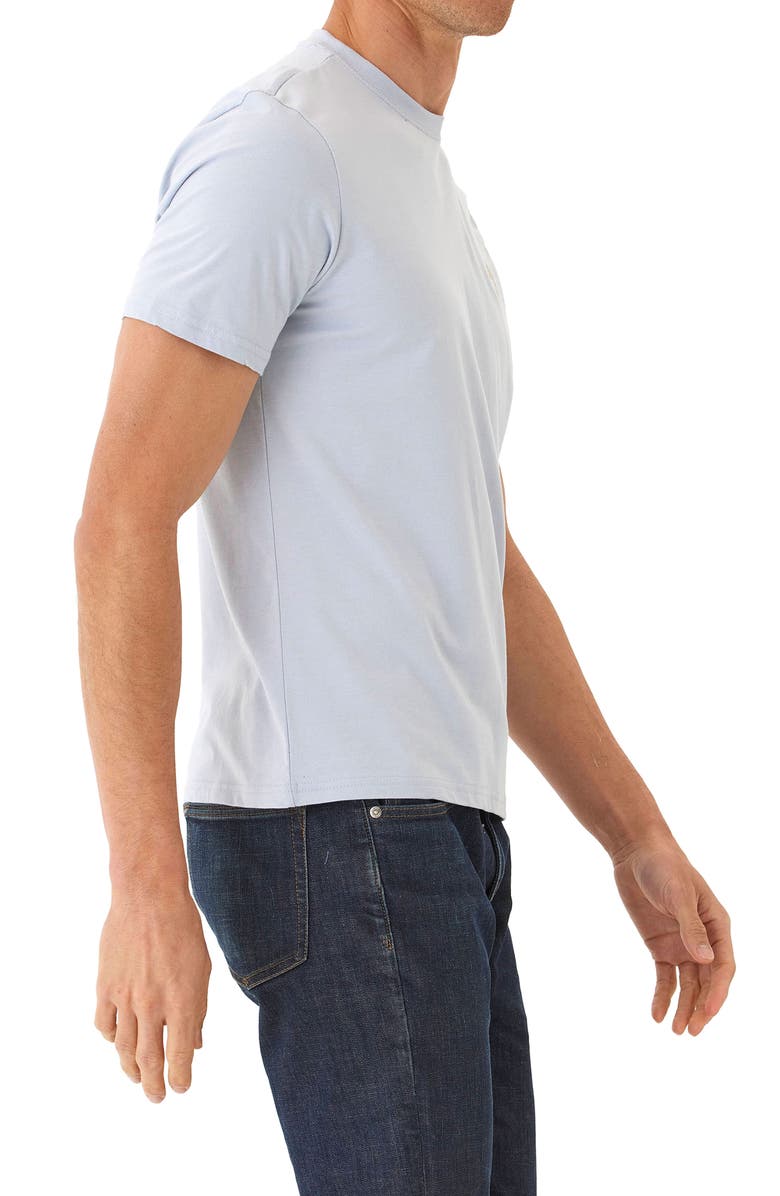 Threads 4 Thought Soft Wash Sunburst Embroidered T-Shirt, Alternate, color, Seamist