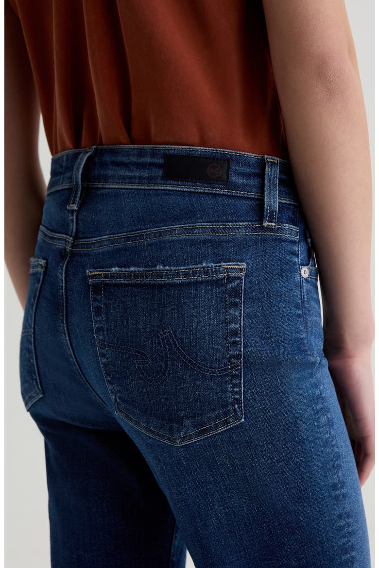 Mari Mid Rise Ankle Slim Straight Leg Jeans, Alternate, color, POETIC