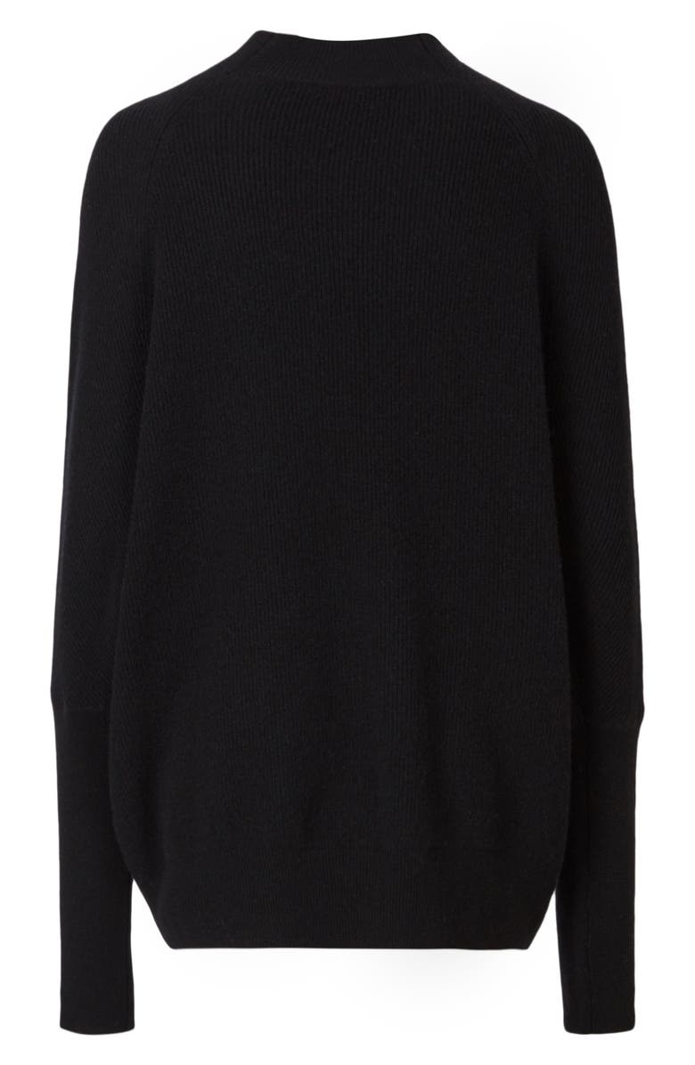 AllSaints Ridley Funnel Neck Wool & Cashmere Sweater, Alternate, color,