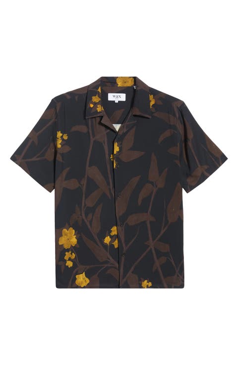 Didcot Floral Short Sleeve Camp Shirt