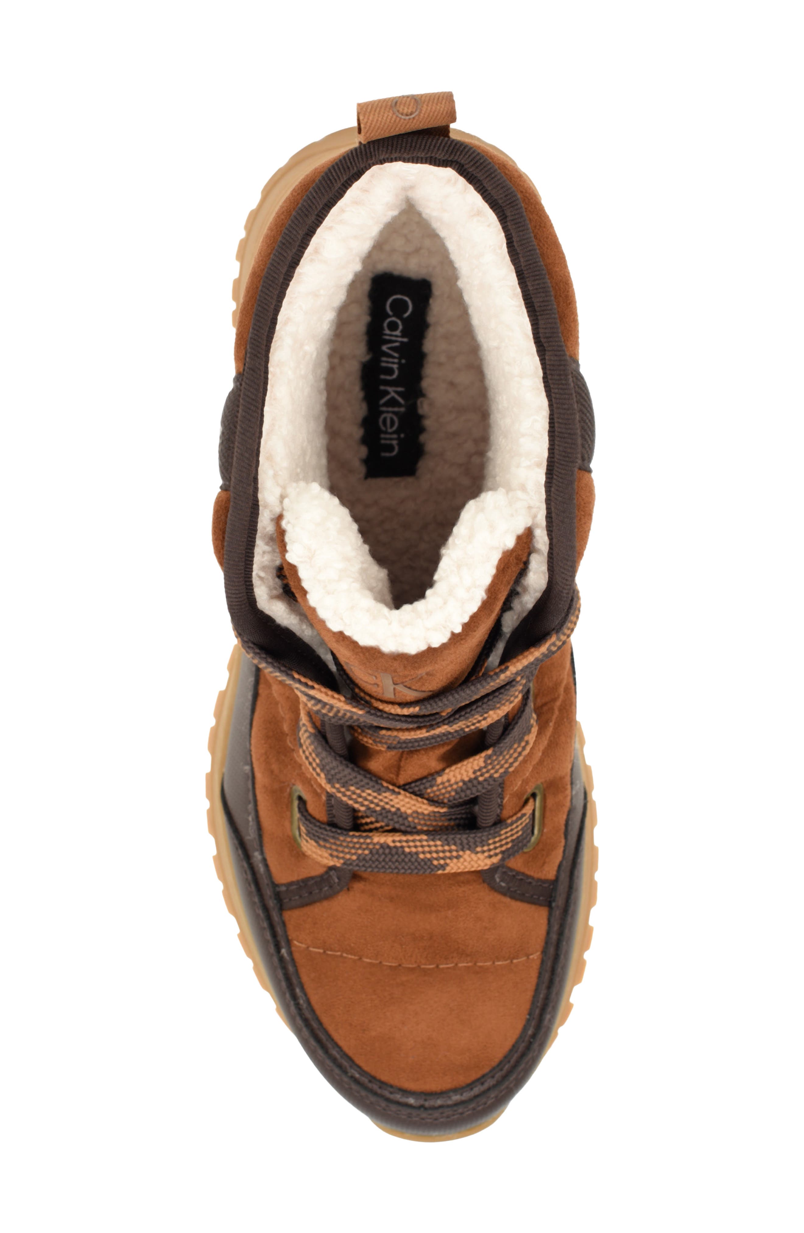 Nika Lug Sole Bootie, Alternate, color, MEDIUM BROWN