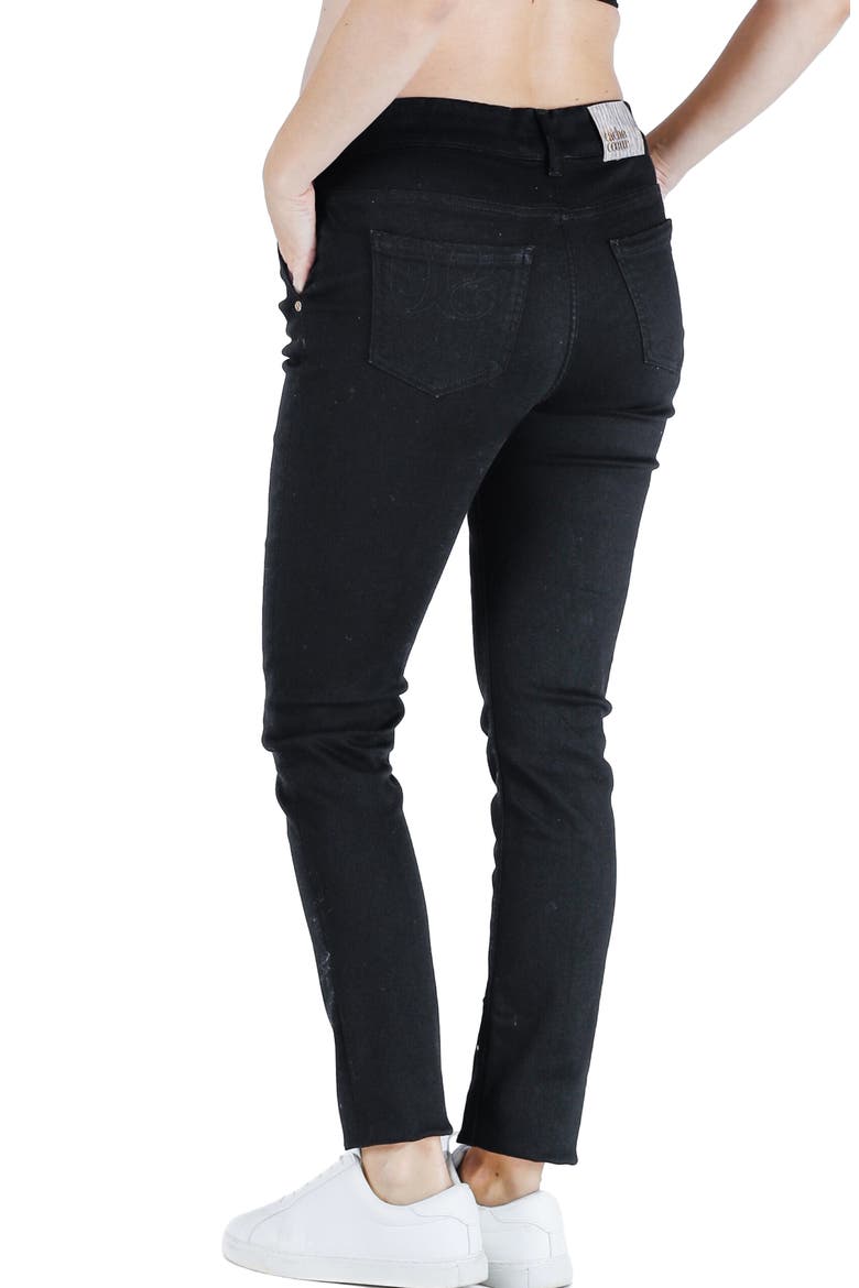 Sharon Maternity and postpartum denim, Alternate, color, BLACK