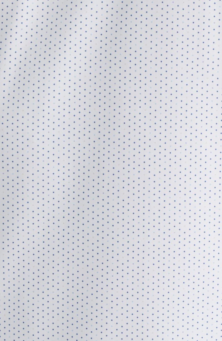 Peter Millar Fermata Microdot Performance Jersey Golf Polo, Alternate, color, White
