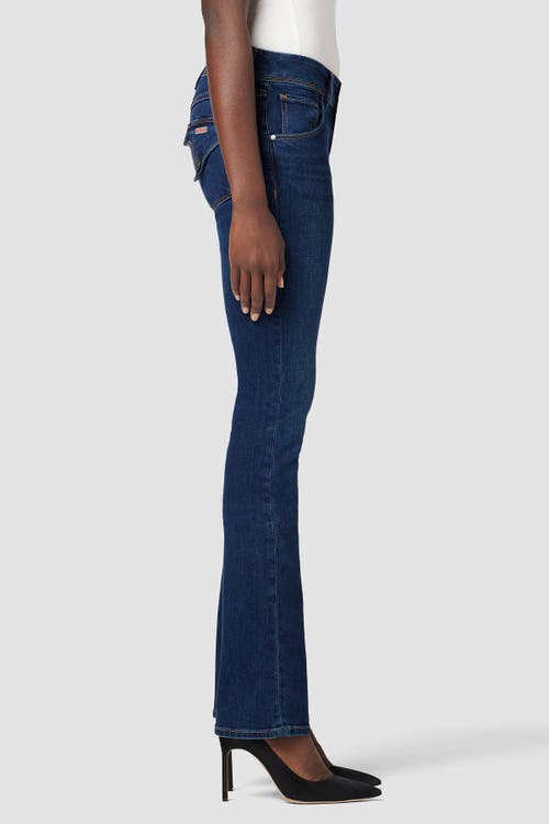 Hudson Jeans Beth Mid-rise Baby Boot In Obscurity