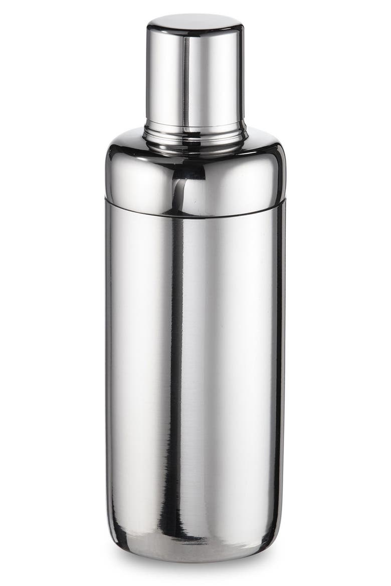 Deco Bar Cocktail Shaker, Main, color, SILVER