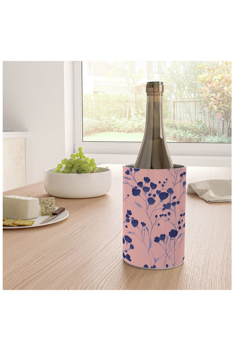 Natural Haze Stainless Steel Wine Chiller, Alternate, color, PINK